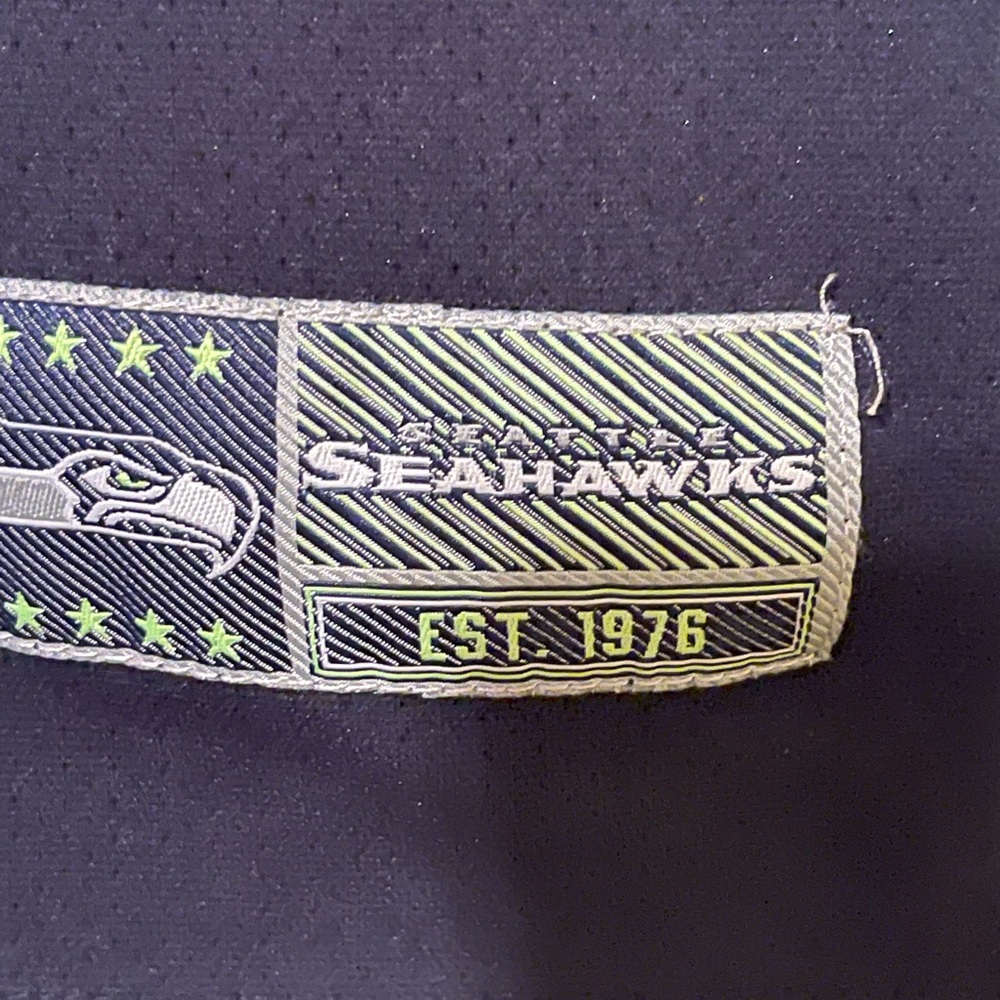 Kids NFL Jersey. Seahawks.  Good condition - Picture 2 of 4